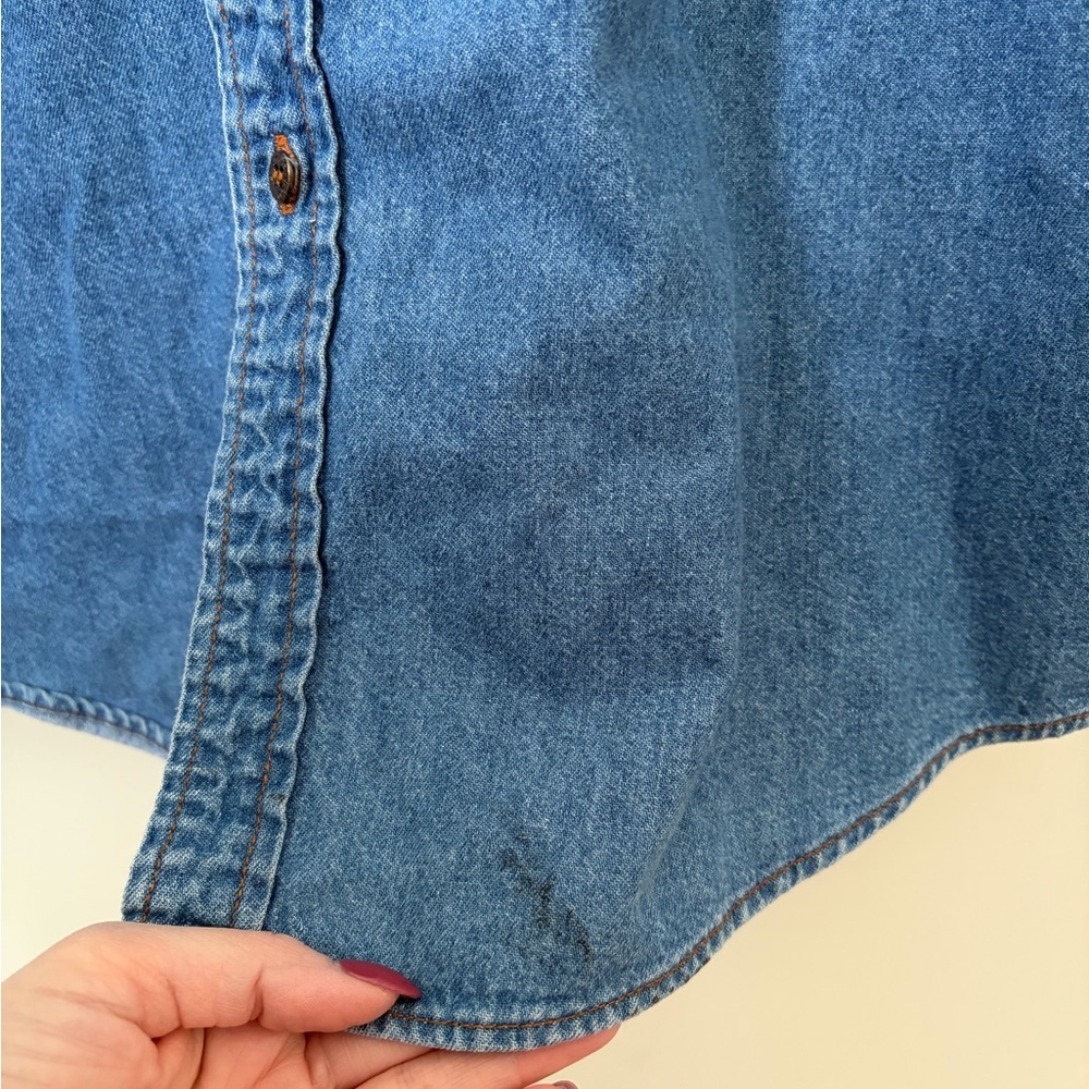 Vintage Levi’s Orange Tab Denim Shirt - Picture 6 of 9